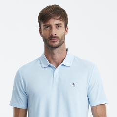 Polo Original Penguin Básica Azul Claro na internet