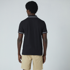 Polo Original Penguin Tradicional Preta - comprar online