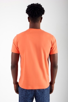 Camiseta Original Penguin Básica Laranja na internet