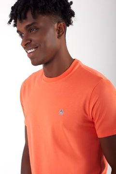 Camiseta Original Penguin Básica Laranja - comprar online