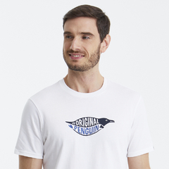 Camiseta Original Penguin Estampada Branca - comprar online