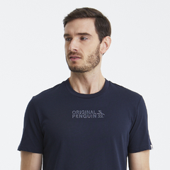 Camiseta Original Penguin Silk Relevo Marinho na internet