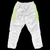 G - Pants DIZZY® Neon Reflective Prata e Verde Regulável para modo Jogger/Street