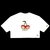 Cropped DIZZY® Betty Boop Cherry Branco