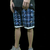 Short DIZZY® Xadrez Basketball Blue Label - comprar online