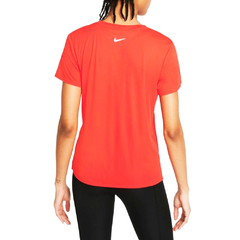 Camiseta Nike Dri-FIT Swoosh Run Feminina Preto/Branco