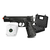 PISTOLA AIRGUN CO2 COLT 1911 NBB 4,5MM + MALETA + ALVO