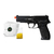 PISTOLA DE AIRSOFT SPRING HS-226 6MM - QGK + BBS + ALVO