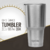 Imagem do COPO TÉRMICO TUMBLER 30 OZ 887 ML QGK INOX COM TAMPA