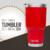 Imagem do COPO TÉRMICO TUMBLER 30 OZ 887 ML QGK ROMÃ COM TAMPA