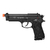 PISTOLA DE AIRSOFT A GÁS GBB QGK 92 SLIDE METAL BK 6MM - QGK