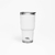 COPO TÉRMICO TUMBLER 30 OZ 887 ML QGK BRANCO COM TAMPA