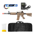 RIFLE AIRSOFT AEG M4 MIKE S-2 QGK +CAPA+BATERIA+RECARR+BBS