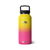 GARRAFA TÉRMICA PL 32 OZ 946 ML QGK ROSA E AMARELO COM TAMPA