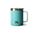 CANECA TÉRMICA MUG 12 OZ 335 ML QGK TURQUESA COM TAMPA - comprar online