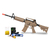 RIFLE AIRSOFT AEG M4 MIKE S-2 QGK +CAPA+BATERIA+RECARR+BBS