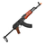 QGK AK 74RK MD AEG FULL METAL FM-13 6MM - RIFLE DE AIRSOFT - comprar online
