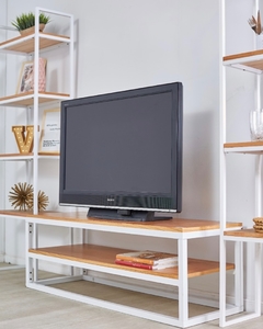 Mesa para tv con estante