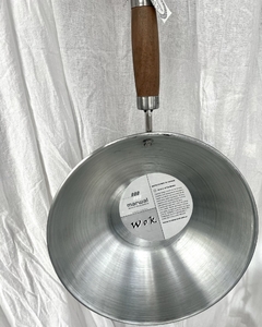 2 woks de acero - comprar online