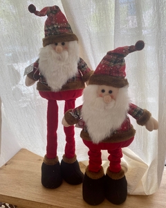 Papá Noel piernas largas en internet