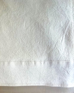 Mantel de algodon natural cuadrado de 180cm