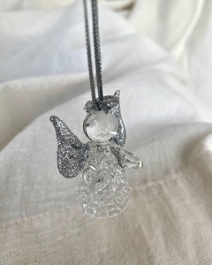 Angel cristal plata