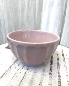 2 compoteras de ceramica rosa