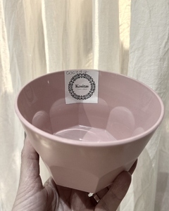 3 bowls color rosa
