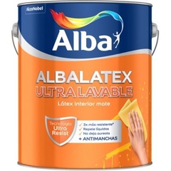 Pintura látex interior Albalatex Ultralavable