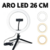 ARO LED 26 CM (LUZ BLANCA)