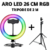 ARO LED 26 CM RGB + TRIPODE DE 2 M