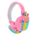 AURICULAR BLUETOOTH VINCHA POP IT UNICORNIO