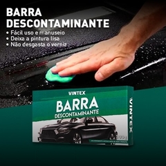 Claybar Barra Descontaminante de Pintura Automotiva 50g Vintex - Comprebem Comprejá