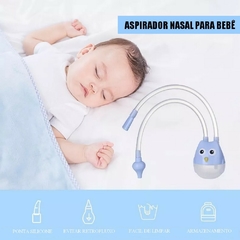 Aspirador Nasal Bebê Limpa Nariz - comprar online