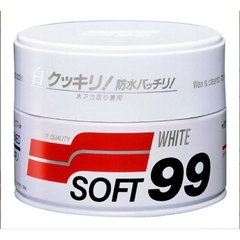 Cera Carnaúba Para Carros Brancos Soft99 White Wax Cleaner 350g na internet