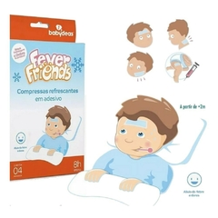 Fever Friends - Compressas Refrescantes em Adesivo para Alivio a Febre - comprar online