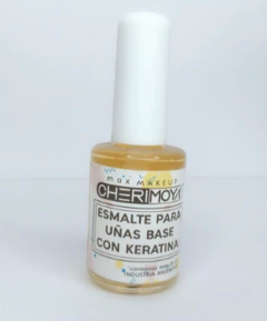 Esmaltes con base keratina 10ml cherimoya