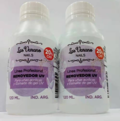 Removedor Uv para acrilicas y esmaltes Gel. 120ML -Las Varano