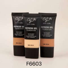 CITY GIRL FEFRESH BASE LIQUIDA PARA MAQUILLAJE F6603