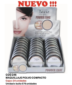 TEJAR POLVO COMPACTO COD.246 X1UN