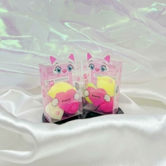 ESPONJA CHICA PARA MAQUILLAJES 3PCS GATITO S1232