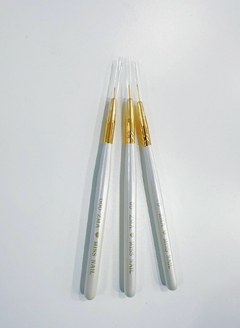 SET PINCEL LINER BLANCO 3PCS ZMA-M173