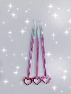 SET PINCEL LINER 3PCS CORAZON