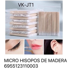 MICRO HISOPO MADERA 100PCS