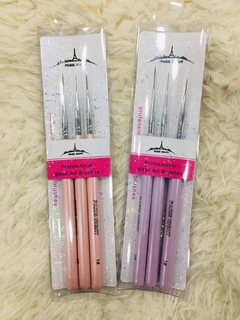 PINCEL LINER PARIS NIGHT 1# 2# 3# 3PCS