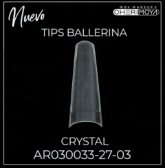 Tips Ballerina 100pcs CLEAR CHERIMOYA AR030033-03