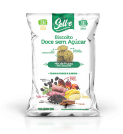 Biscoito Mix de Frutas - Doce Sem Açúcar e sem Adoçante