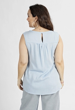 606 - Blusa Leda de Lino con lycra en internet