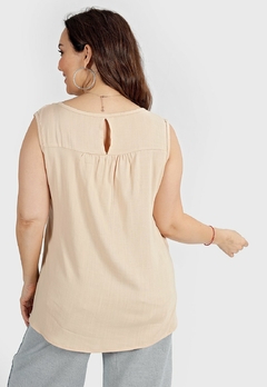 606 - Blusa Leda de Lino con lycra en internet