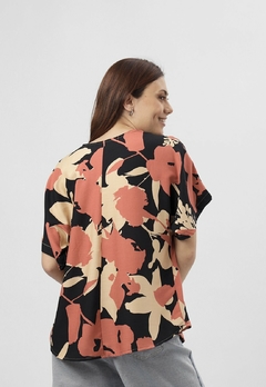 609EST2 - Blusa Ninas de Lino estampado - comprar online